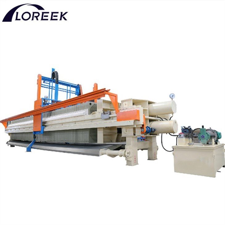 Fully automatic filter press